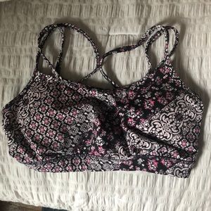 Gaiam Colorful patterned sports bra